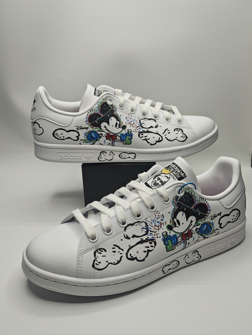 adidas Stan Smith X Disney X Kasing lung (Labubu) W8 - Picture 1 of 5